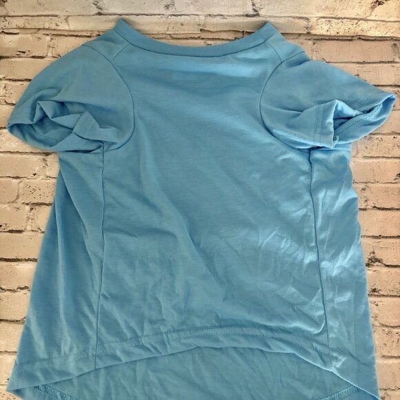 Top Paw “Don’t Worry Be Happy” Blue Dog Shirt Size Large NWT - Picture 2 of 3